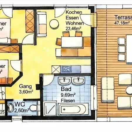 Haus Silvretta Nova * تشاغنز